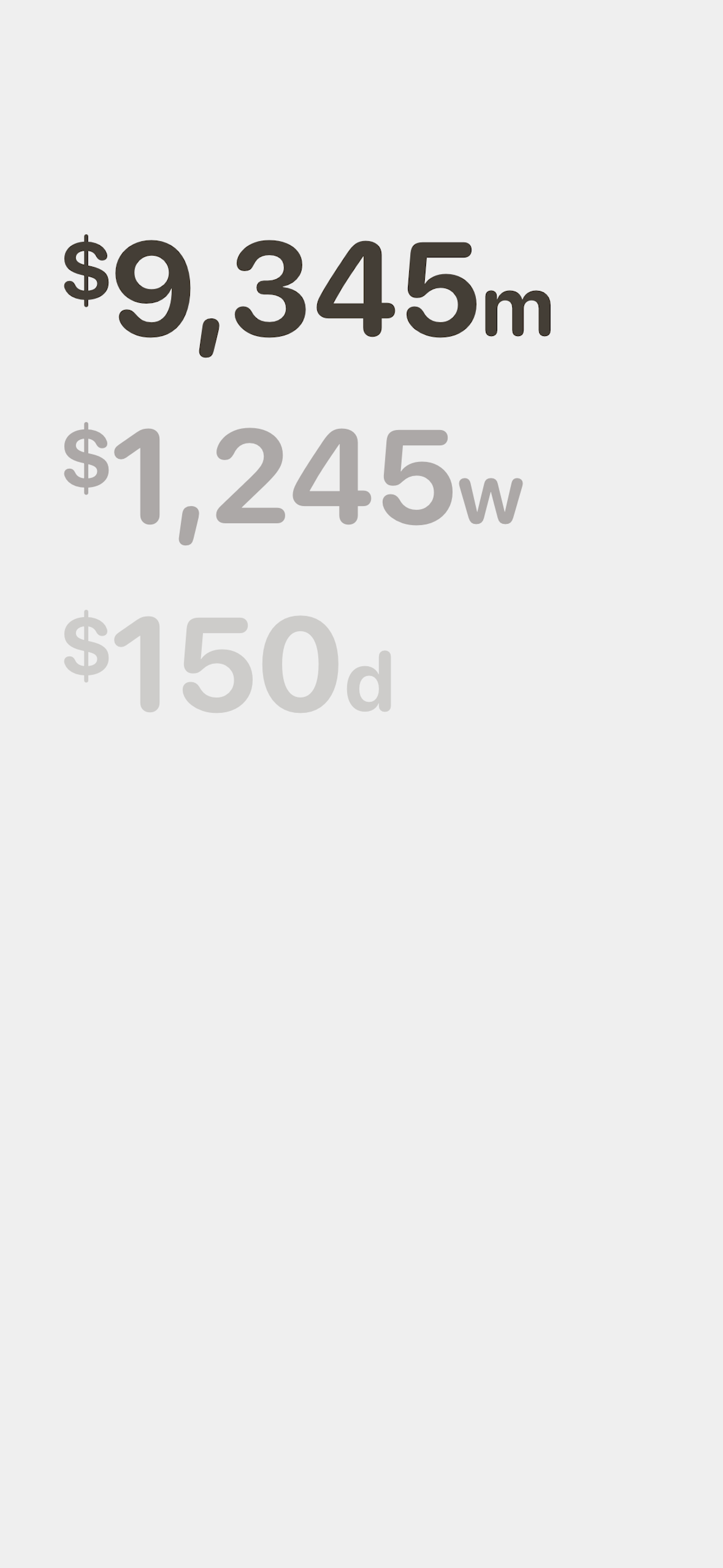 App Screenshot - Monthly View